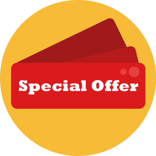 Special offer up to 50% off